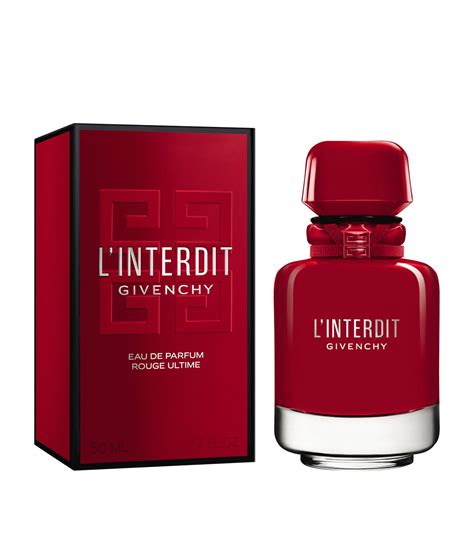 l'interdit rouge givenchy parfum|l interdit rouge ultime.